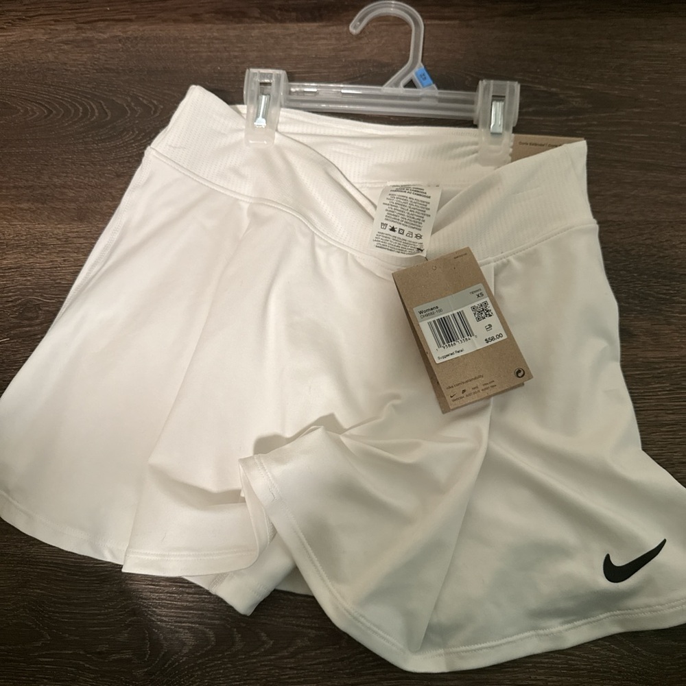 Nike Women's White Athletic Shorts